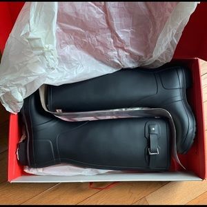 Brand New- Hunter tall rain boots